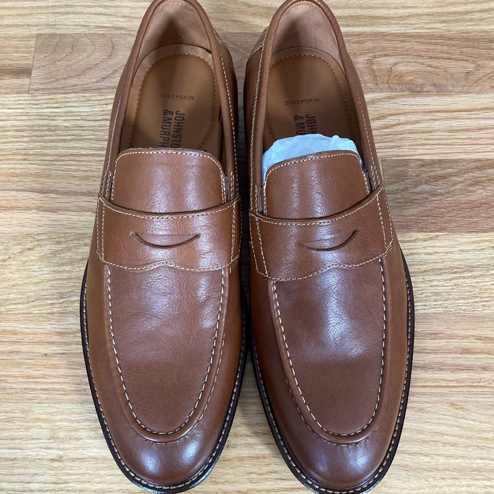 Johnson & Murphy Men’s Sheepskin Loafers